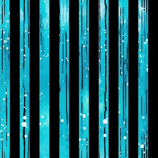Dripping Turquoise Liquid Pattern 21 Quilting Cotton Fabric