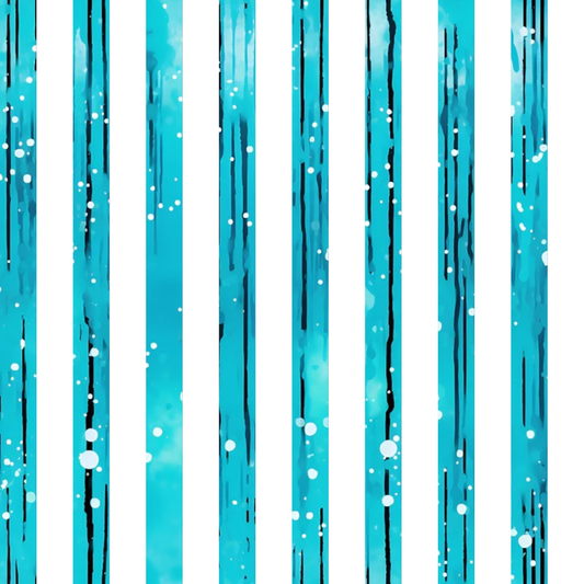 Dripping Turquoise Liquid Pattern 22 Quilting Cotton Fabric