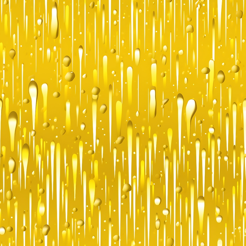 Dripping Yellow Liquid Pattern 4 Minky Fabric