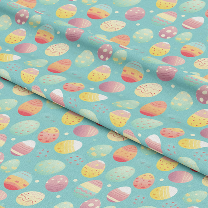 Easter Eggs Pattern 11 Quilting Cotton Fabric