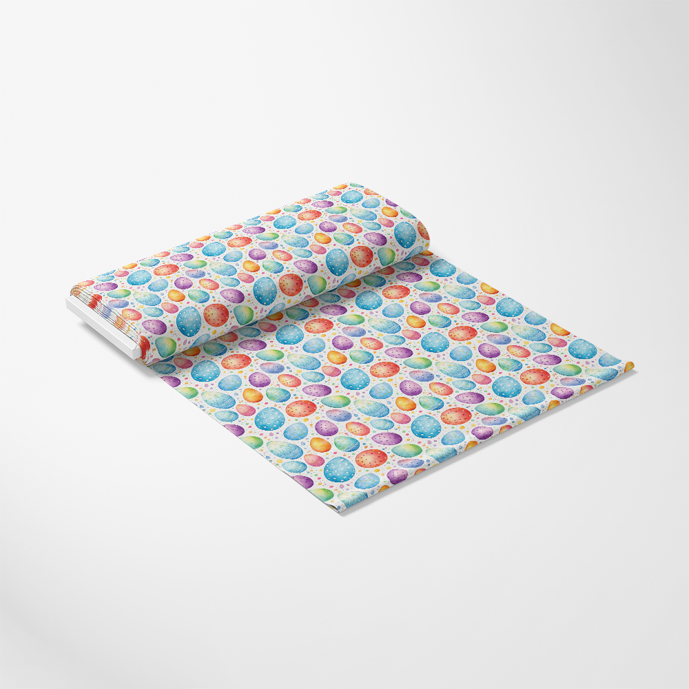 Easter Eggs Pattern 15 Quilting Cotton Fabric
