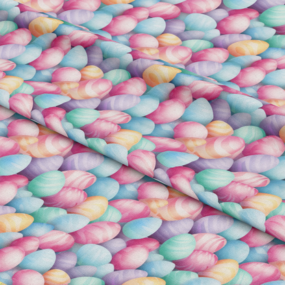 Easter Eggs Pattern 19 Quilting Cotton Fabric