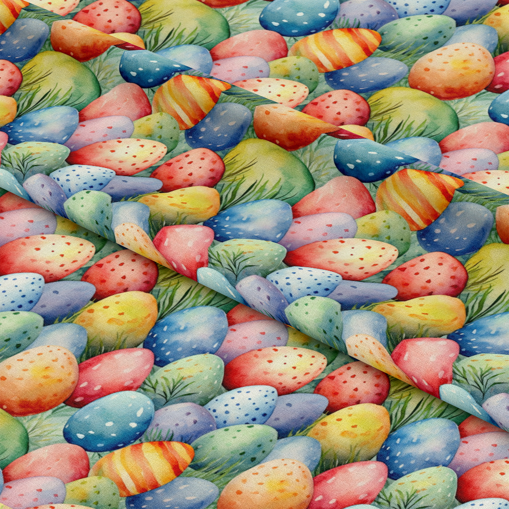 Easter Eggs Pattern 22 Quilting Cotton Fabric