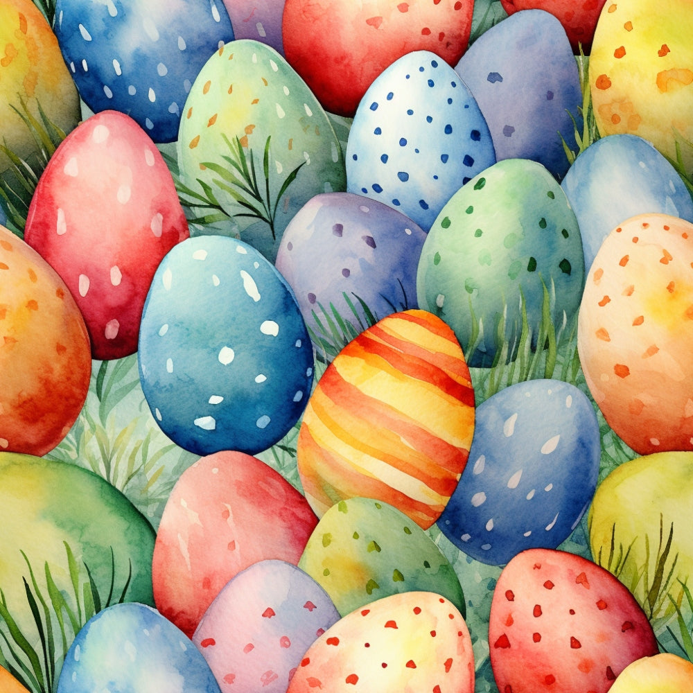 Pysanky Garden Pattern 22 Minky Fabric