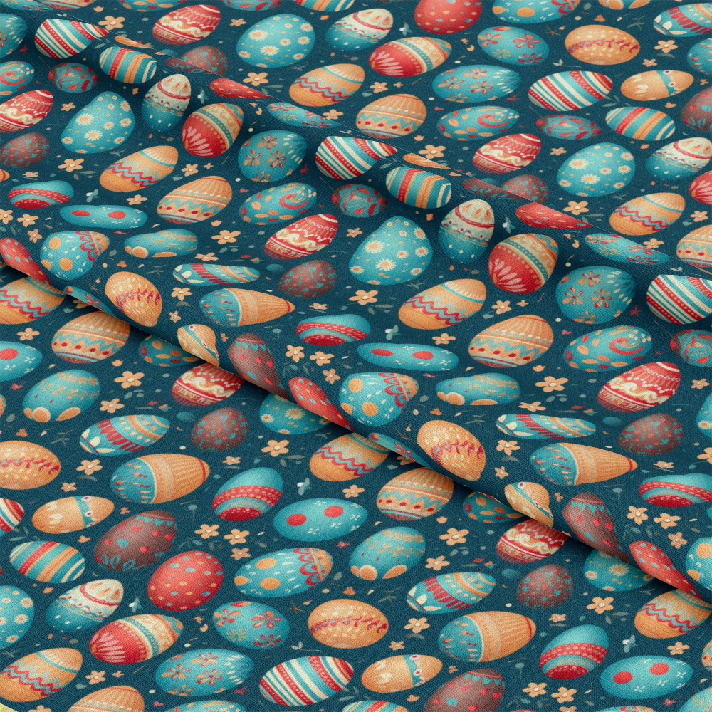 Easter Eggs Pattern 24 Quilting Cotton Fabric