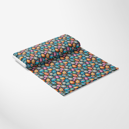 Easter Eggs Pattern 3 Quilting Cotton Fabric