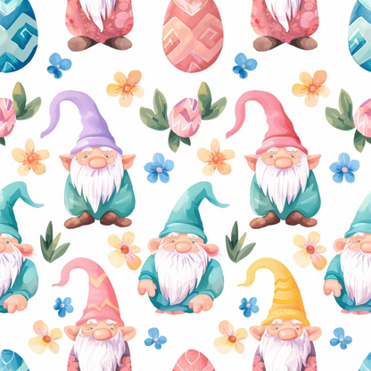 Whiskered Egg Hunt Pattern 5 Minky Fabric