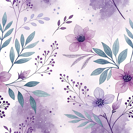 Elements of Nature Pattern 2 Quilting Cotton Fabric