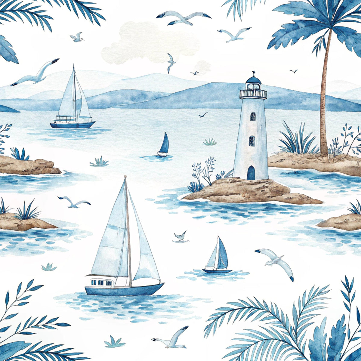 Watercolor Wanderings Pattern 9 Minky Fabric
