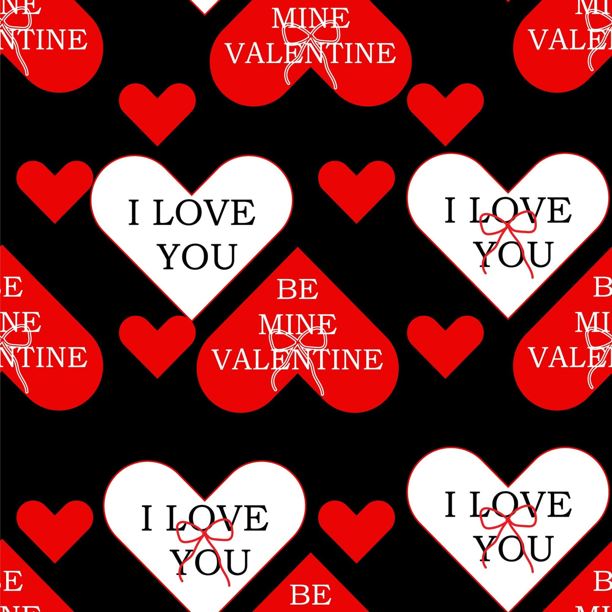 Elevate Your Valentines Day Pattern 3 Minky Fabric