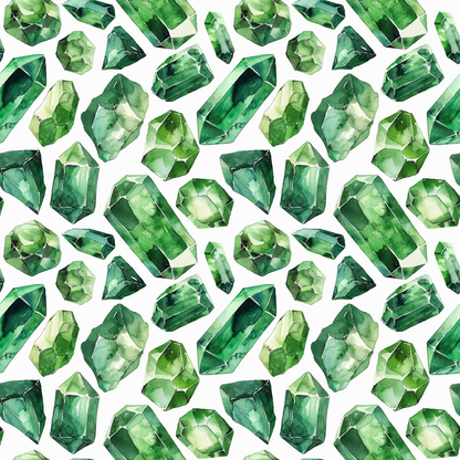 Forest Jewels Pattern 2 Minky Fabric