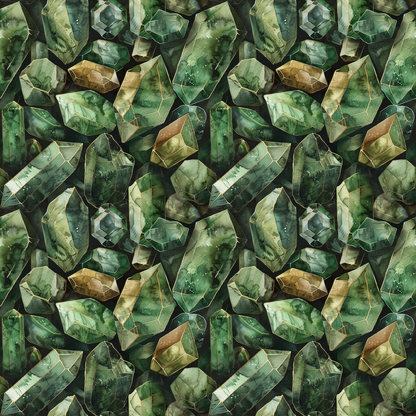 Forest Jewels Pattern 8 Minky Fabric