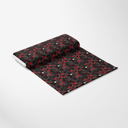 Evil Crows and Roses Pattern 6 Quilting Cotton Fabric
