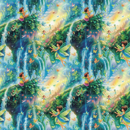 Pixie Falls Pattern 10 Minky Fabric