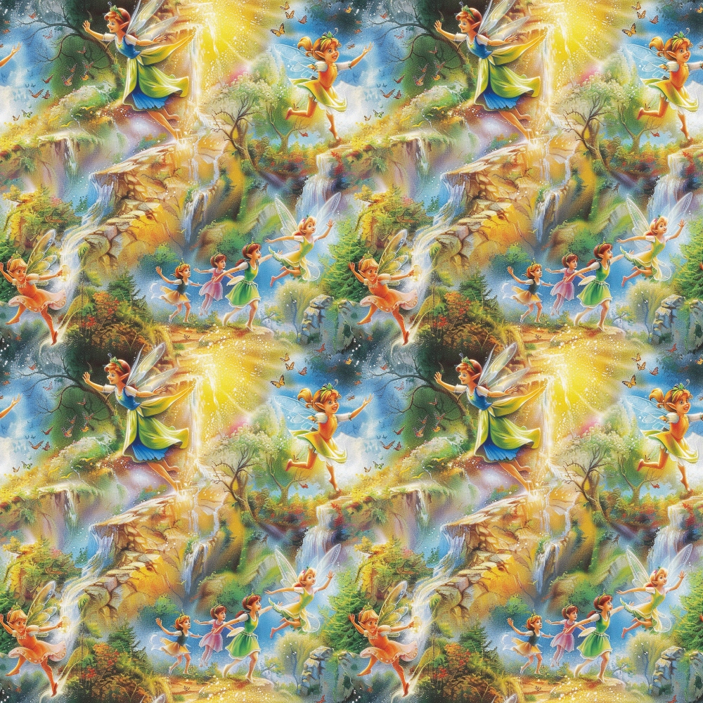 Pixie Falls Pattern 11 Minky Fabric
