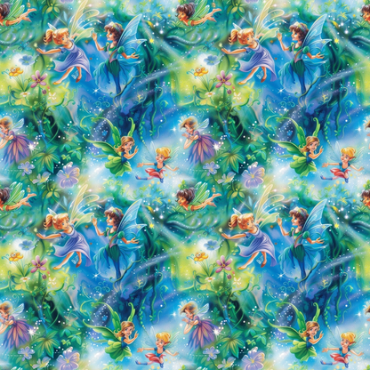Pixie Falls Pattern 13 Minky Fabric