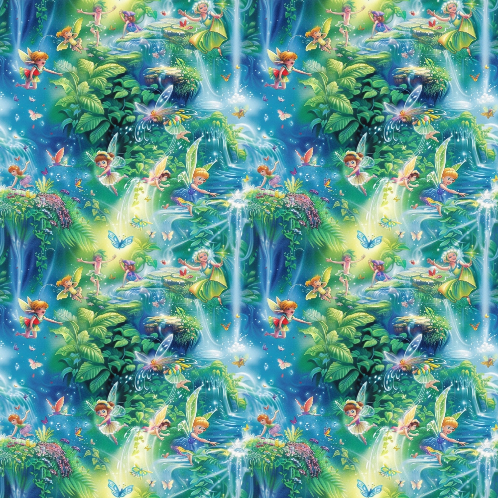 Pixie Falls Pattern 17 Minky Fabric