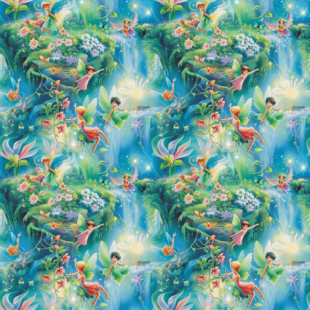 Pixie Falls Pattern 18 Minky Fabric