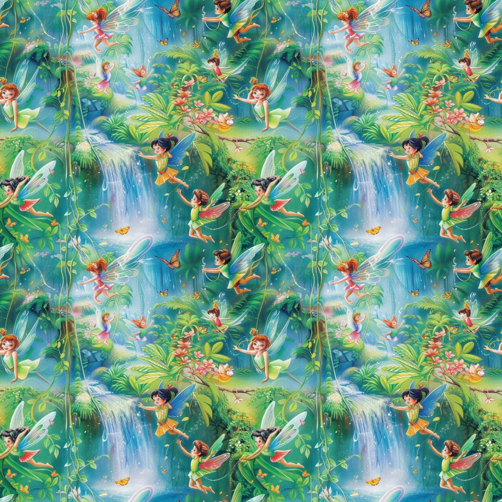 Pixie Falls Pattern 19 Minky Fabric