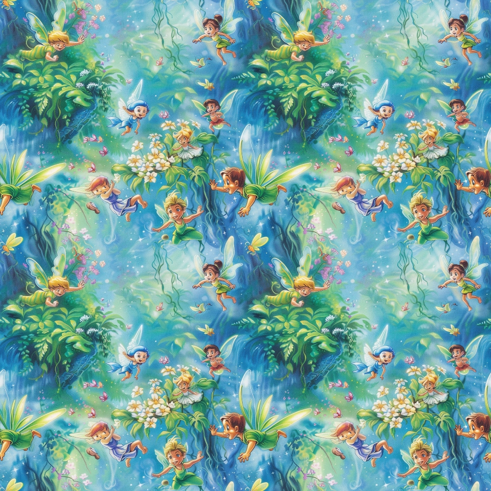 Pixie Falls Pattern 2 Minky Fabric