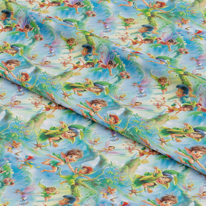 Fairies in the Forest Pattern 3 Quilting Cotton Fabric
