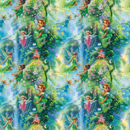 Pixie Falls Pattern 5 Minky Fabric