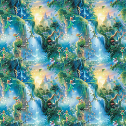 Pixie Falls Pattern 7 Minky Fabric