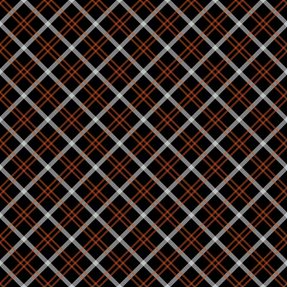 Fall Orange Plaid Pattern 10 Quilting Cotton Fabric