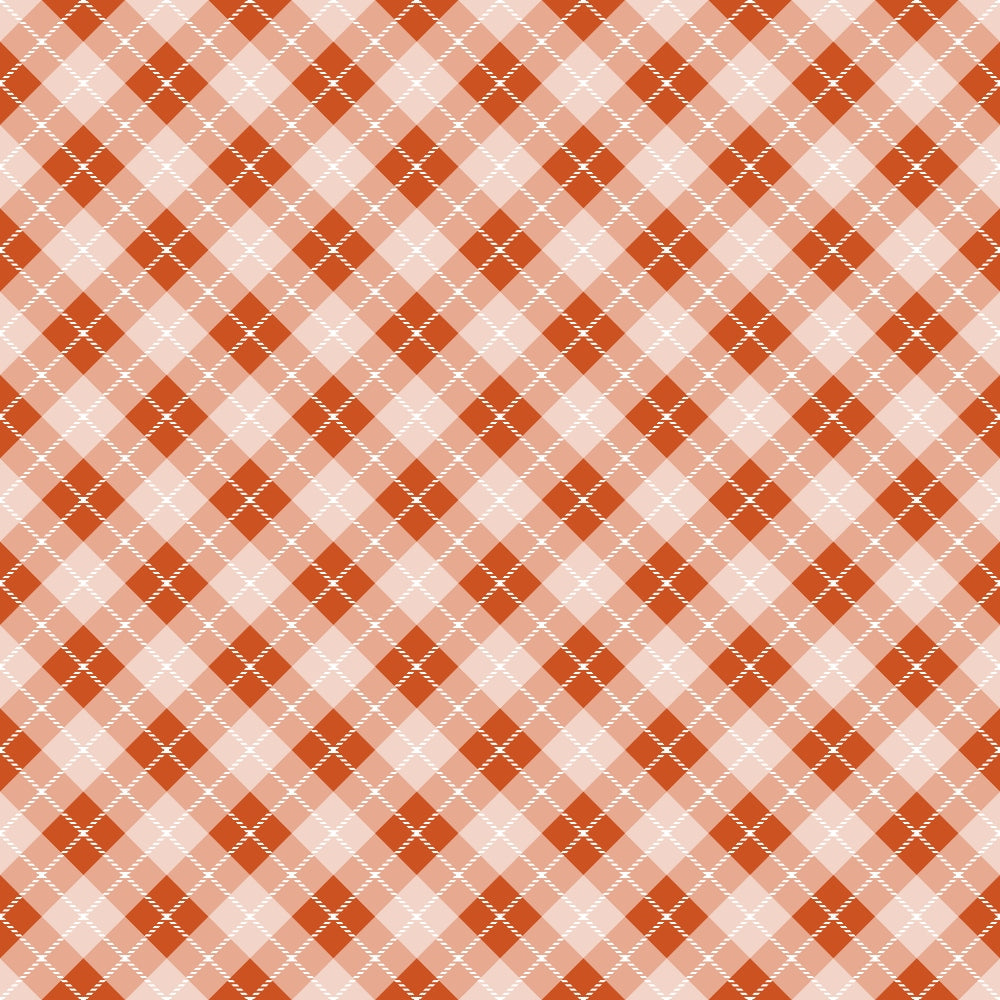 Harvest Tartan Pattern 5 Minky Fabric