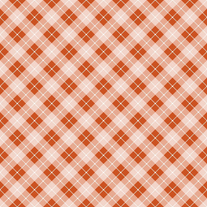 Harvest Tartan Pattern 5 Minky Fabric