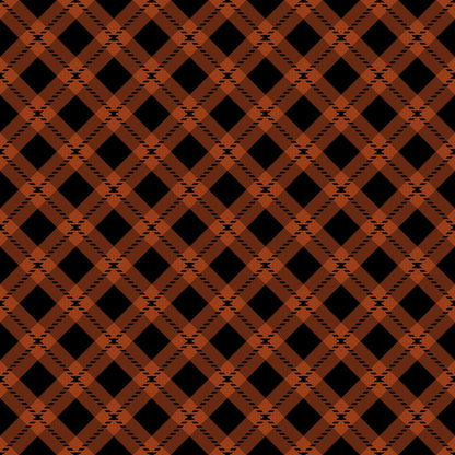 Harvest Tartan Pattern 16 Minky Fabric