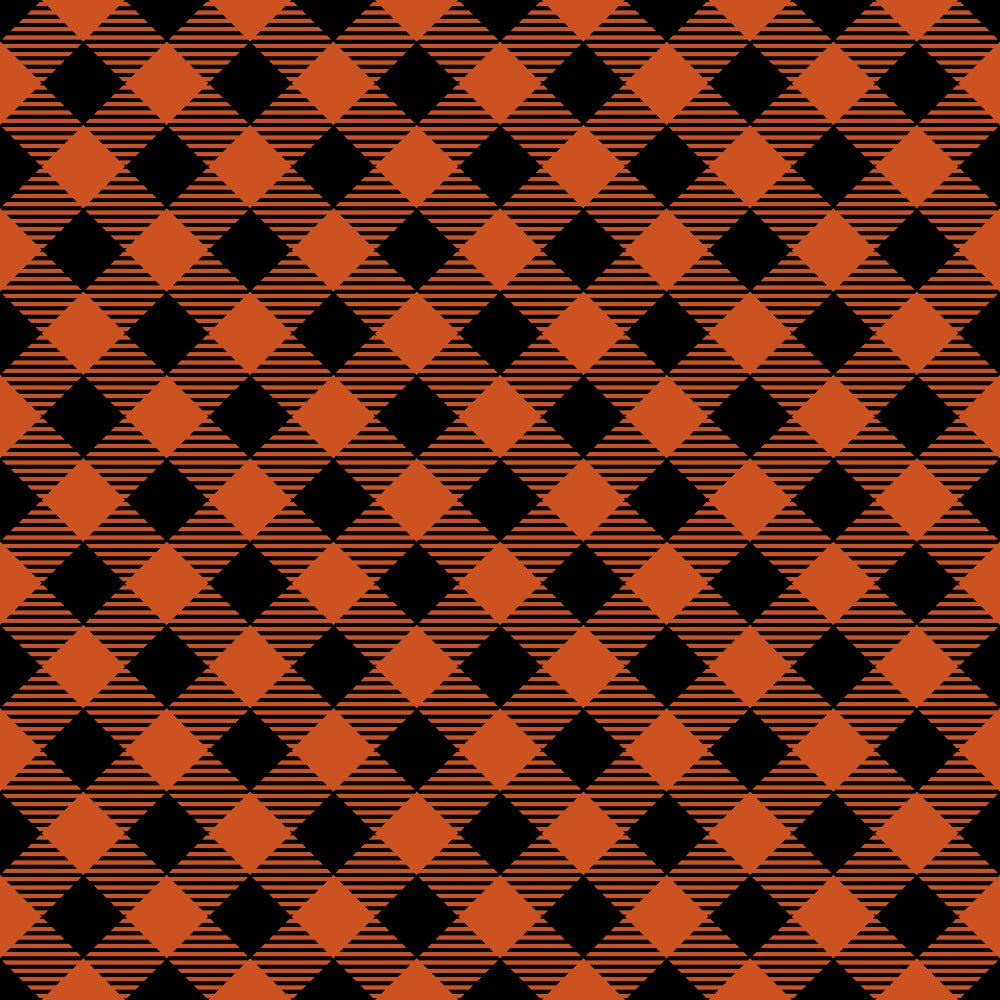 Harvest Tartan Pattern 18 Minky Fabric