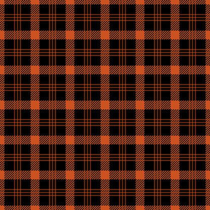 Harvest Tartan Pattern 19 Minky Fabric