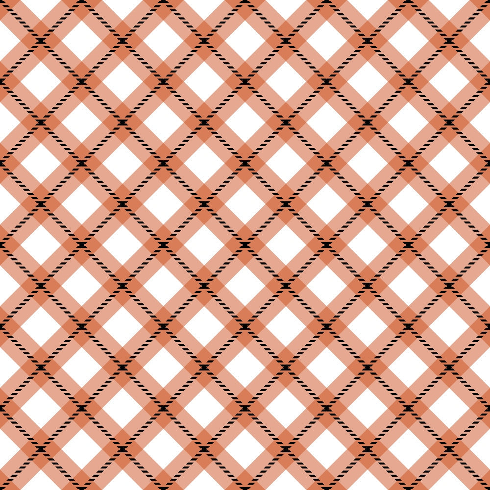 Harvest Tartan Pattern 1 Minky Fabric