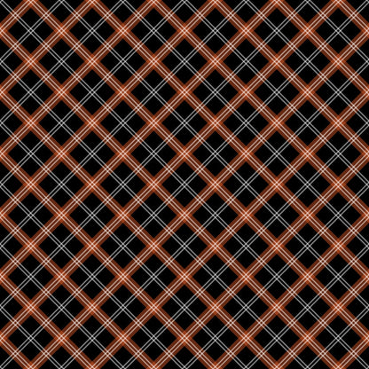 Harvest Tartan Pattern 4 Minky Fabric