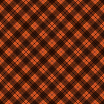 Harvest Tartan Pattern 6 Minky Fabric