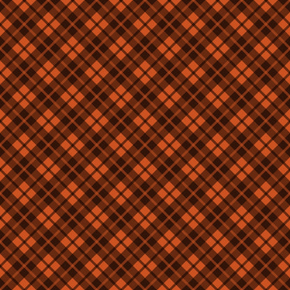 Harvest Tartan Pattern 8 Minky Fabric