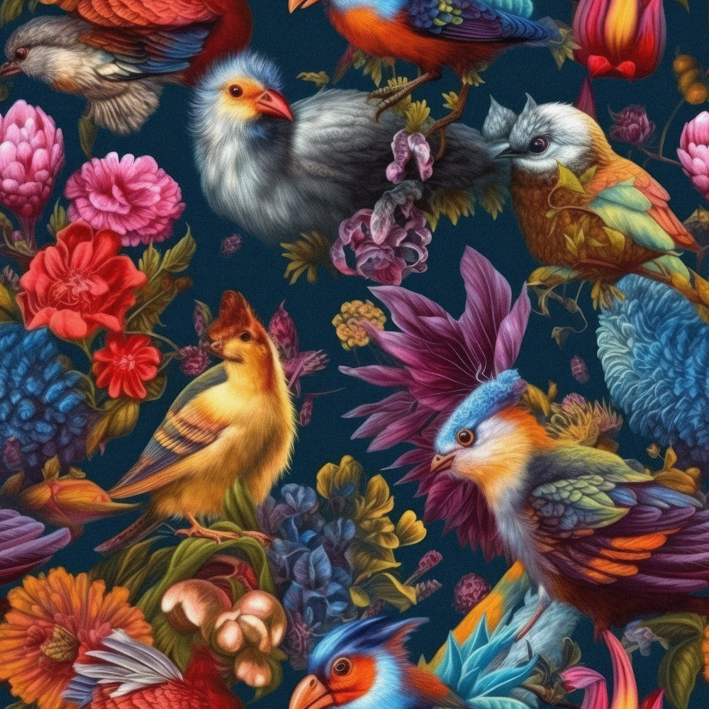 Fantastic Animals Pattern 2 Quilting Cotton Fabric