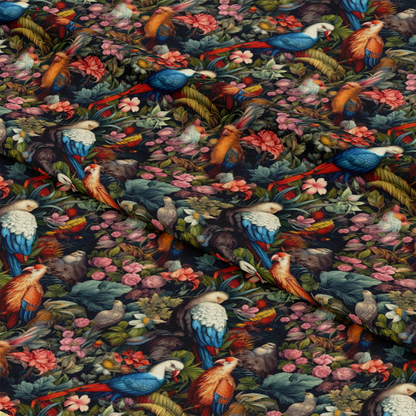 Fantastic Animals Pattern 3 Quilting Cotton Fabric