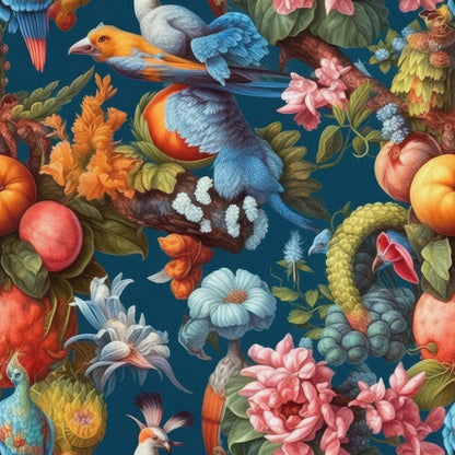 Fantastic Animals Pattern 5 Quilting Cotton Fabric