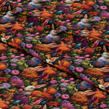 Fantastic Animals Pattern 8 Quilting Cotton Fabric
