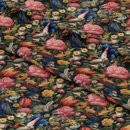 Fantastic Animals Pattern 9 Quilting Cotton Fabric
