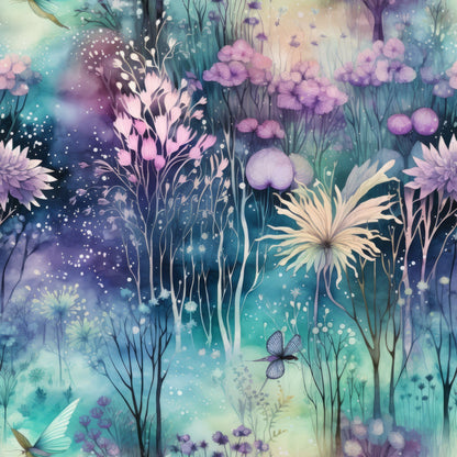 Fantasy Forest Pattern 11 Minky Fabric