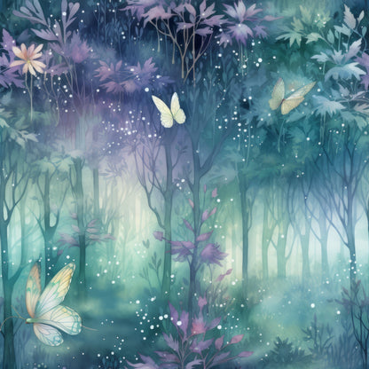 Fantasy Forest Pattern 2 Minky Fabric
