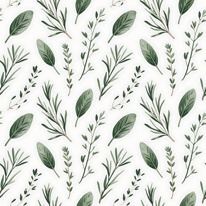 Rosemary Wreaths Pattern 13 Minky Fabric