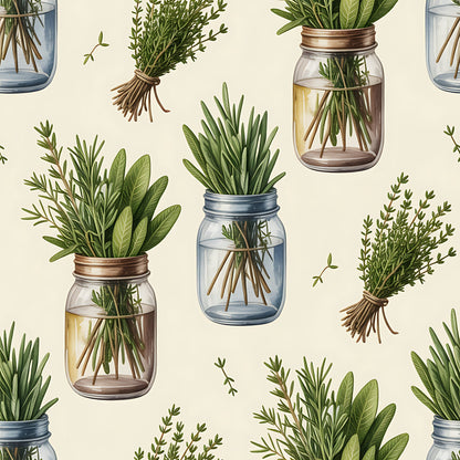 Rosemary Wreaths Pattern 15 Minky Fabric