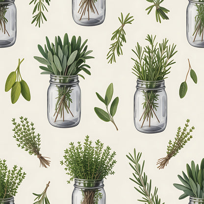 Rosemary Wreaths Pattern 16 Minky Fabric