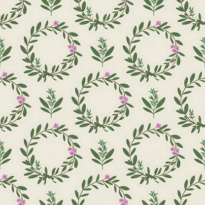 Farmhouse Kitchen Herbs Pattern 22 Quilting Cotton Fabric
