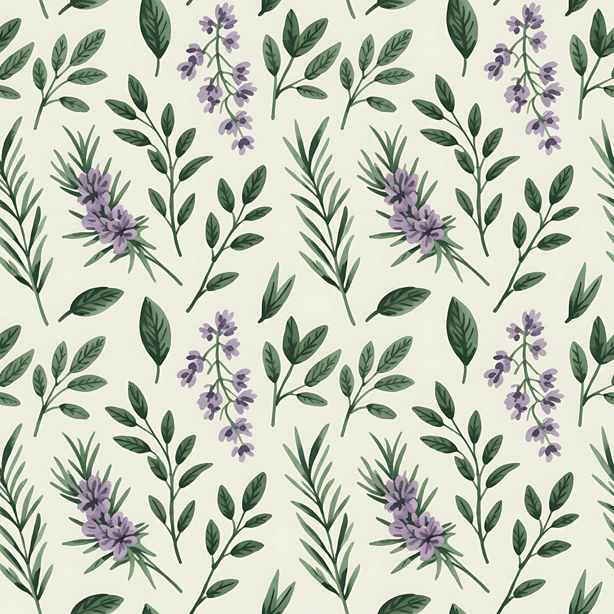 Rosemary Wreaths Pattern 29 Minky Fabric