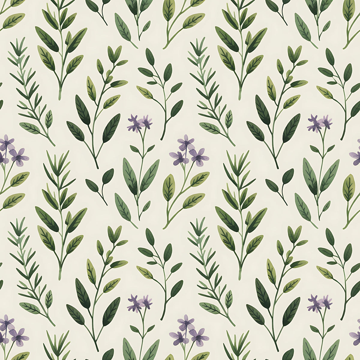 Rosemary Wreaths Pattern 30 Minky Fabric